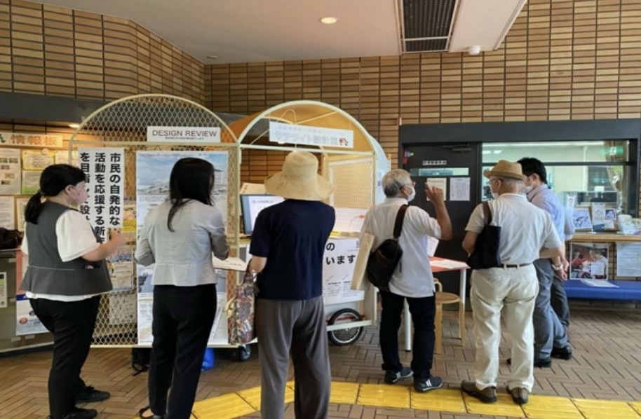 富田林市新庁舎整備事業：サテライト設計室の画像